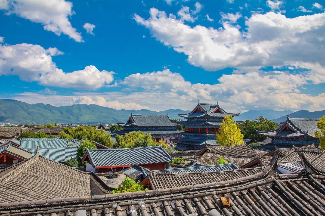 Lijiang Shushi Zhengliu Mujiayuan Hotel Eksteriør bilde