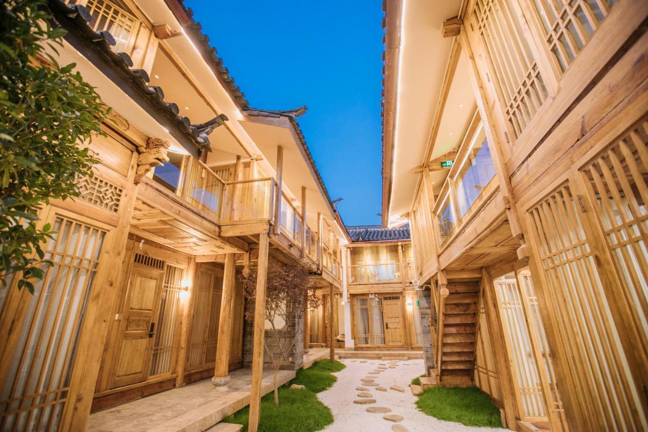 Lijiang Shushi Zhengliu Mujiayuan Hotel Eksteriør bilde