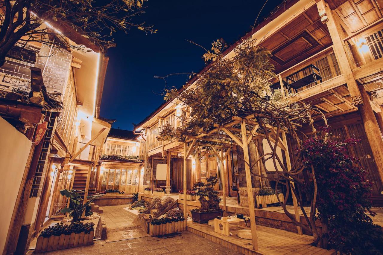 Lijiang Shushi Zhengliu Mujiayuan Hotel Eksteriør bilde