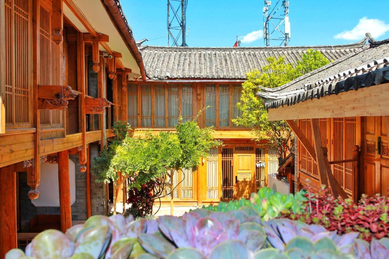 Lijiang Shushi Zhengliu Mujiayuan Hotel Eksteriør bilde